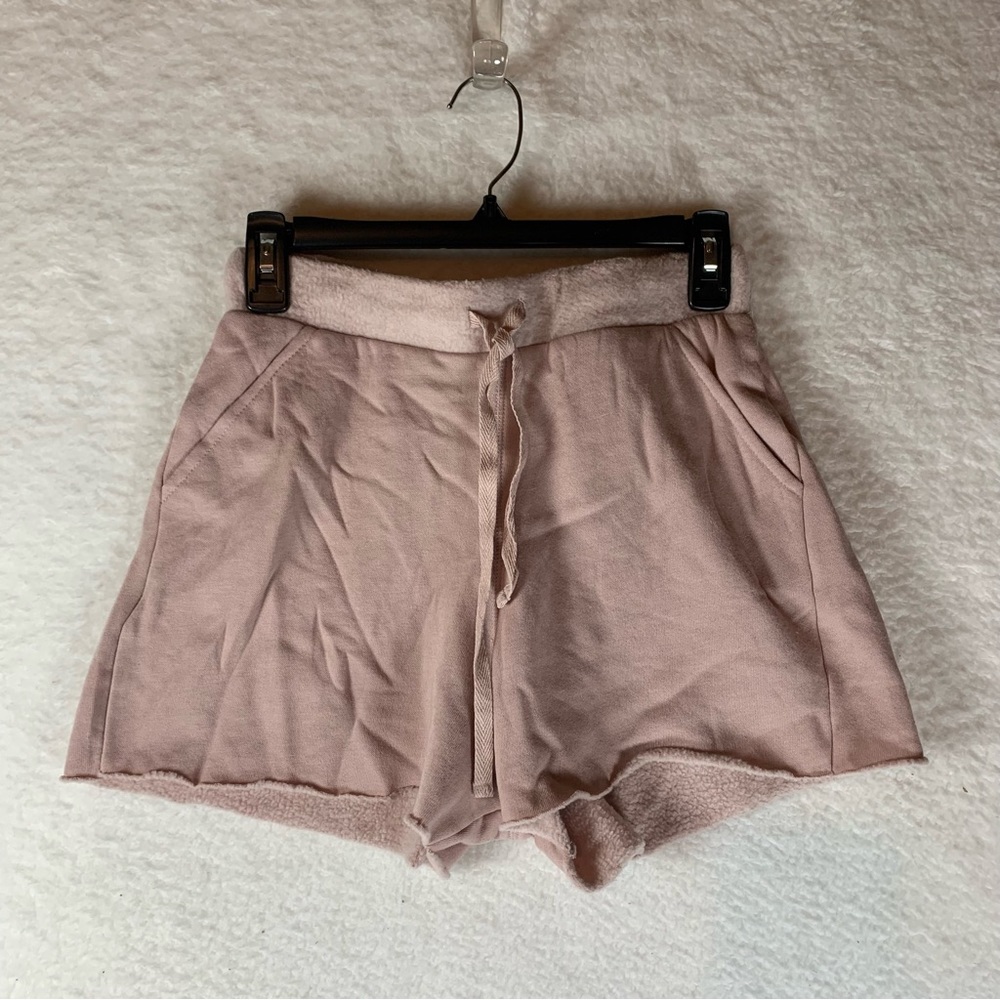 Free People Intimately High Rise Road Trip Lounge Sleep Shorts Pink Size SP 5411
